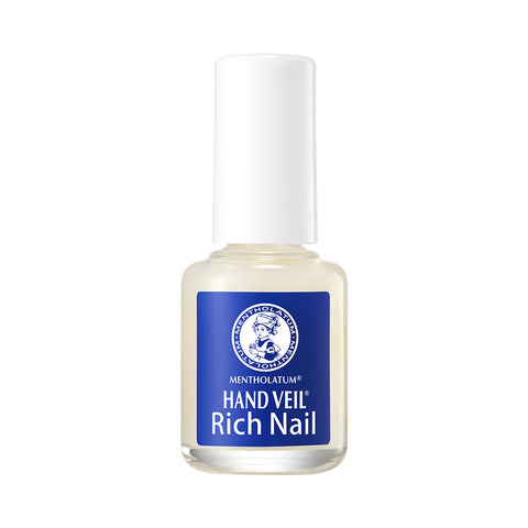 Mentholatum Hand Veil 2-Piece Nail Care Set Rich Nail 12g + Repair Coat 10ml