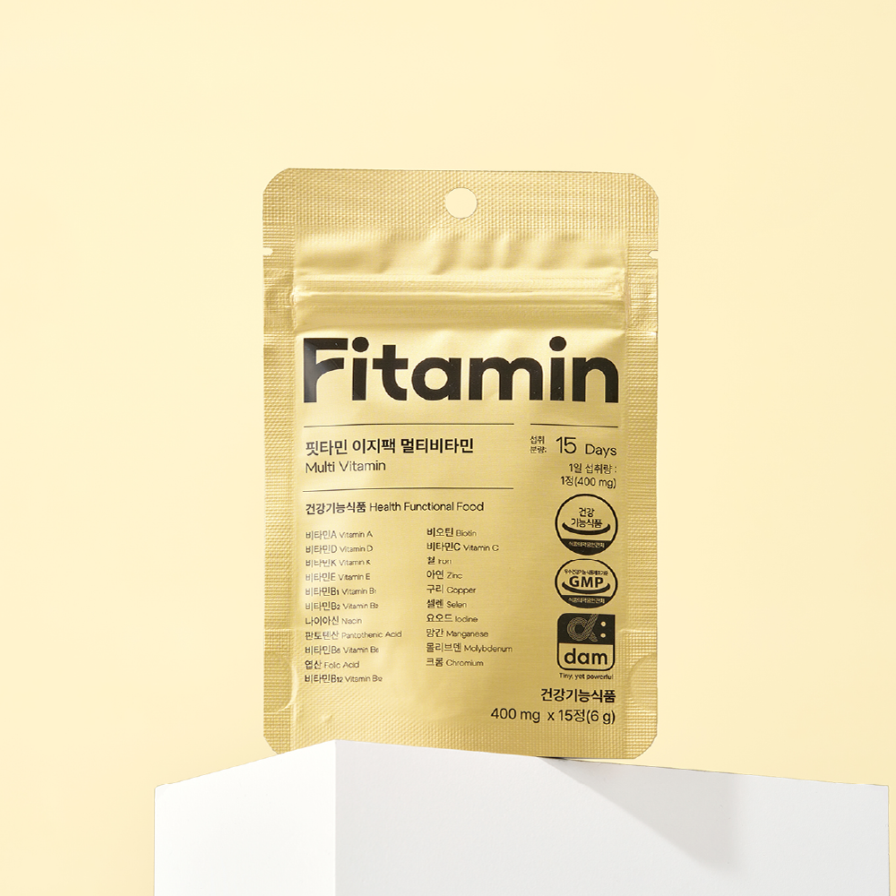 Phytotics Fitamin Easy Pack Multivitamin 15 Tablets (4 Pack)
