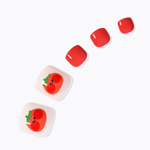Dashing Diva Magic Press Pedi Shy Tomato