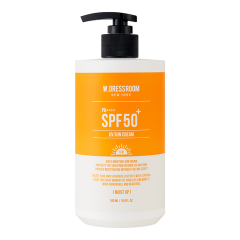 W.Dressroom Moisturizing Large-Size Sunscreen 500ml
