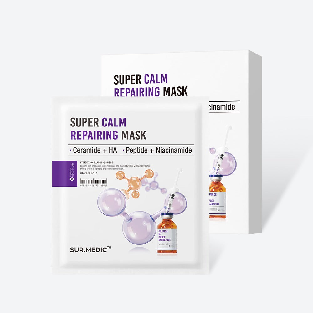 Neogen Thermedic Super Calm Repairing Mask 28g 10 Sheets