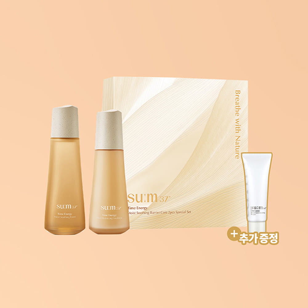 SU:M37 Time Energy Moist Mini Duo Set (Toner 120 ml + Emulsion 100 ml)