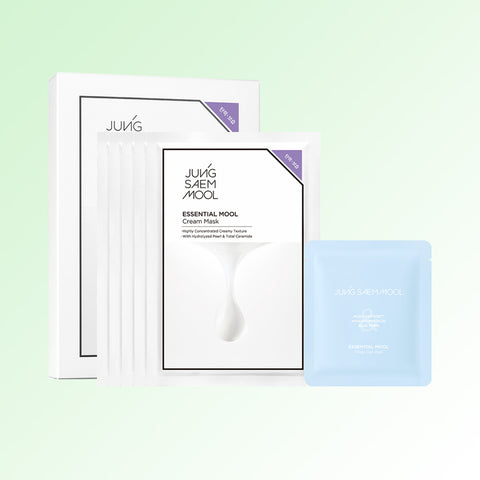 JUNG SAEM MOOL Essential Water Cream Mask Set 28g x 5 Sheets