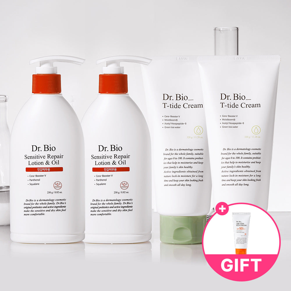 Dr.Bio Sensitive Lotion 250g + Titide Cream 320g Set
