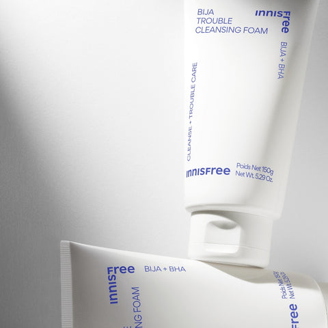 Innisfree Bija Trouble Cleansing Foam 150ml (2 Pack)
