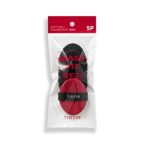 TIRTIR Soft Shell Cushion Red Puff 5P