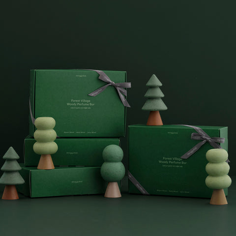 Donggubat Forest Village Woody Perfume Bar 3-Piece Gift Set