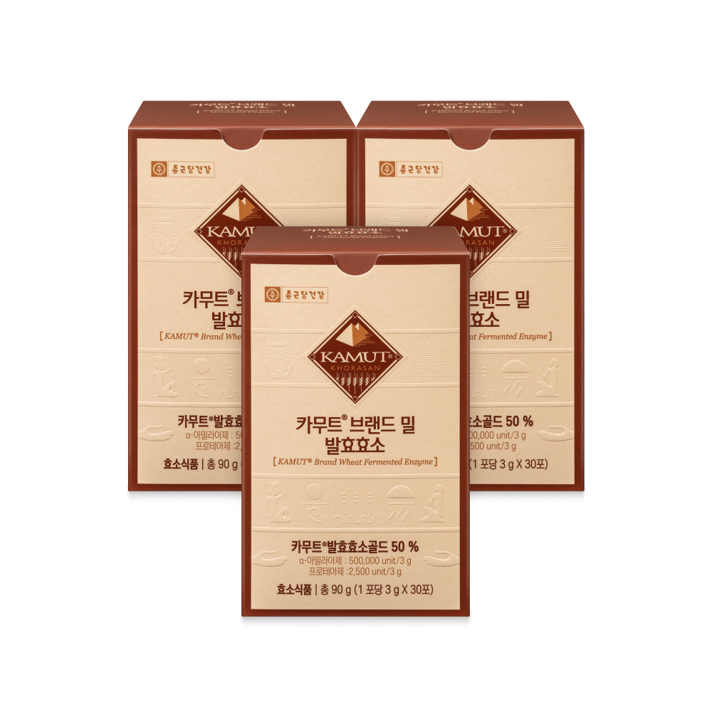 Chongkundang Health Kamut Wheat Fermented Enzyme 30 Sachets (3 Pack)