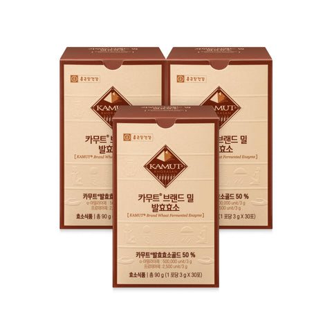 Chongkundang Health Kamut Wheat Fermented Enzyme 30 Sachets (3 Pack)
