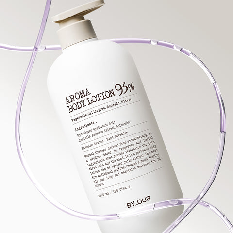 Byour Aroma Body Lotion Mint Lavender Scent 1000ml (2 Pack)