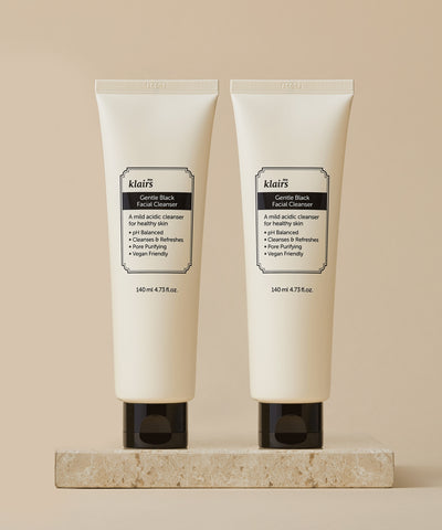 Dear Klairs Gentle Black Facial Cleanser 140ml (2 Pack)