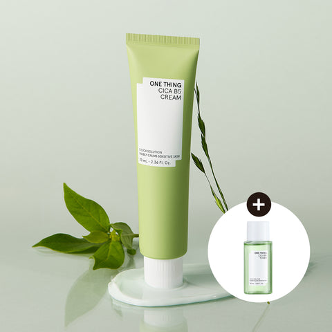 One Thing Cica B5 Cream 70ml + Mini Toner 30ml (Gift)