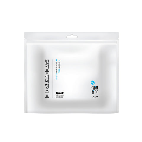 Clio Toilet Cleaner Wipes Refill, Lemon Scent, 30 Sheets