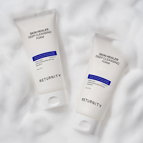 RETURNITY Skin Healer Cleansing Foam 2pc + Ampoule 1pc Set