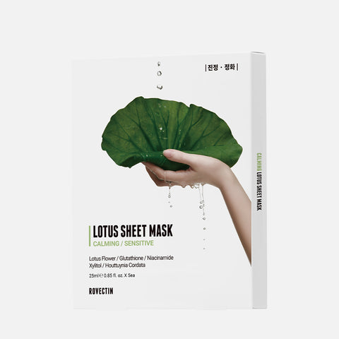 ROVECTIN Calming Lotus Water Mask Pack 5P (2 Pack)