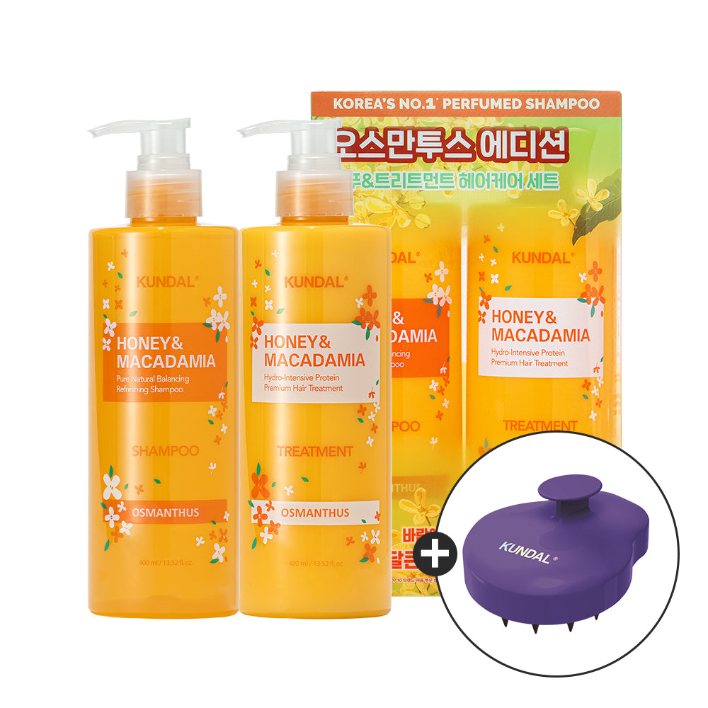 Kundal Shampoo & Treatment Osmanthus Set 400ml