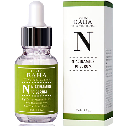 Cos De BAHA Amazon Bestseller Niacinamide 10% + Zinc 1% Serum 30ml