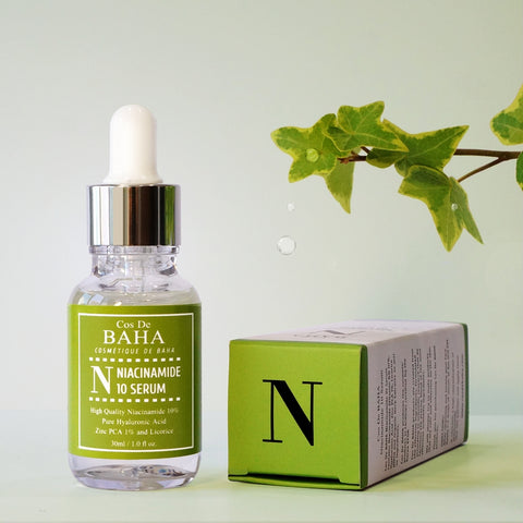 Cos De BAHA N Niacinamide 10% + Zinc 1% Serum 30ml