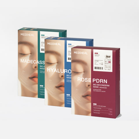 Mediheal Hyaluronic Acid Bio Second Derm Mask (10 Sheets, 24ml each)