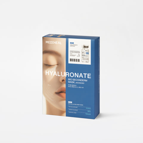 Mediheal Hyaluronic Acid Bio Second Derm Mask (10 Sheets, 24ml each)