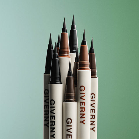 Giverny (2 Pack) Close-Fit Brush Liquid Eyeliner 0.6g