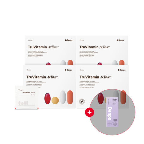 Denps TruVitamin Active Multivitamin 30 Sachets (4 Pack)