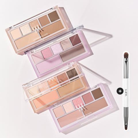 Luna Layer Blending Eye Palette 6.6 g (includes Blending Dual Brush)