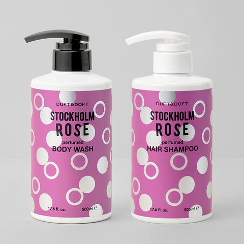 Duft&Doft Perfumed Body Wash 500ml + Shampoo 500ml