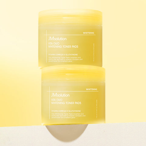 JM Solution Vita Duo Whitening Toner Pads 100P (2 Pack)