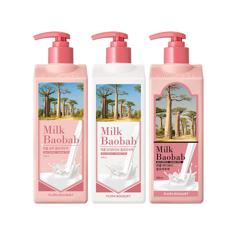 Milk Baobab Perfume Shampoo Flora Bouquet, 500ml