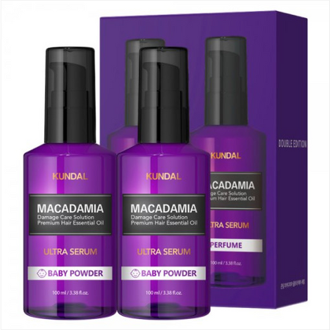 Kundal Ultra Hair Essence 2-Piece Set Baby Powder 100ml