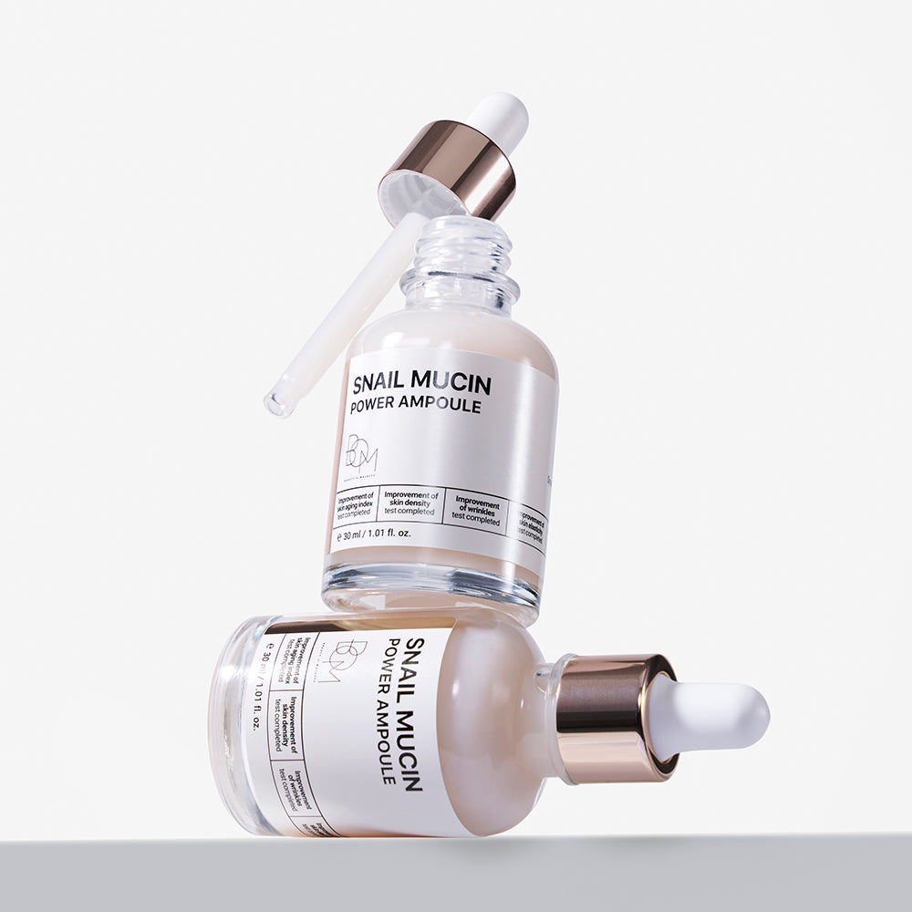 BOM Snail Mucin Power Ampoule 30ml