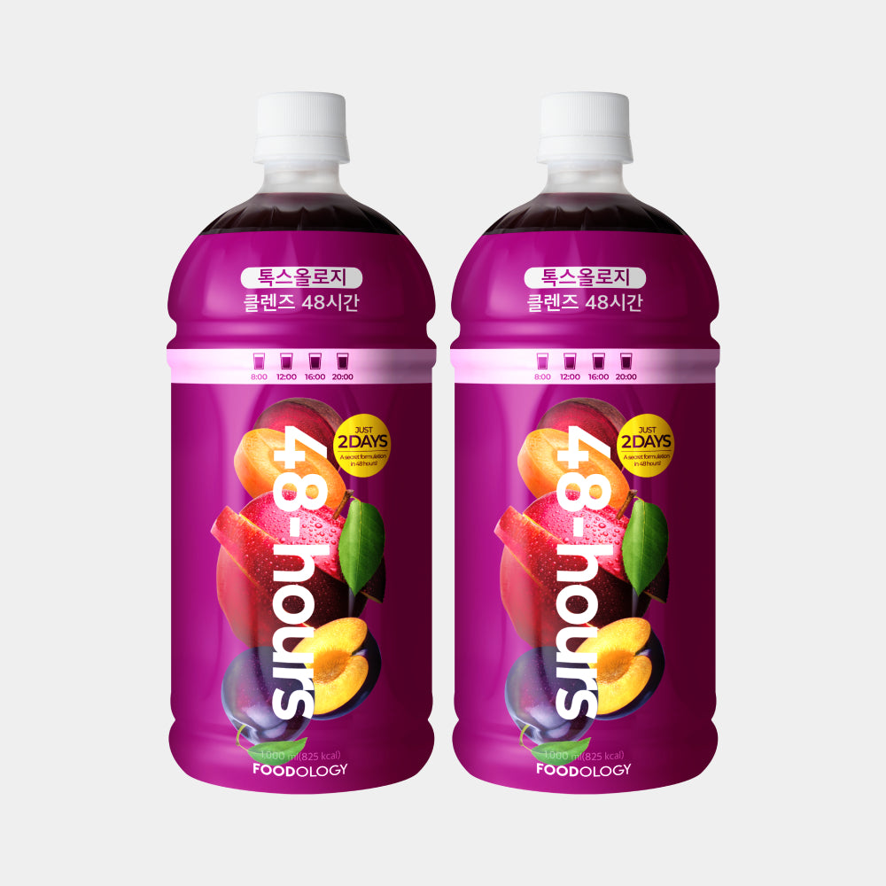 Foodology Toxology Cleanse 48-Hour Fasting Juice 2-Pack