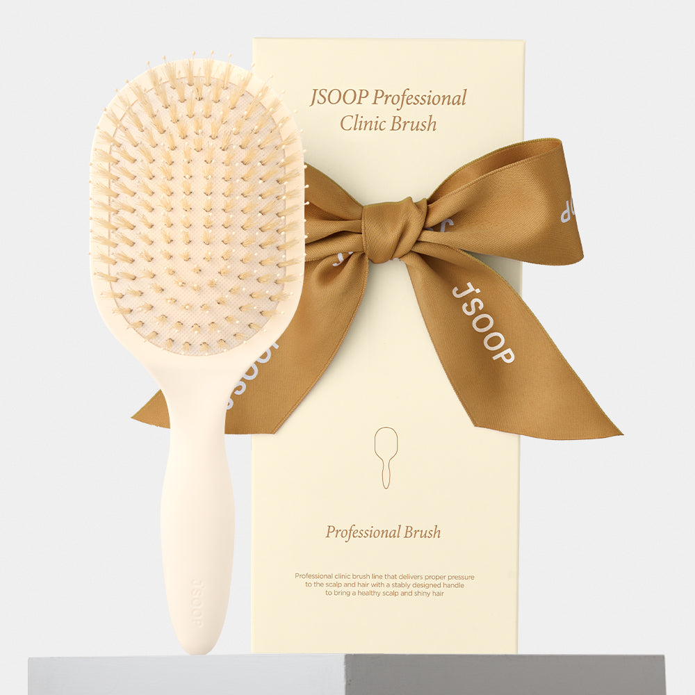 Jsoop Professional Hair Clinic Brush (Boar Bristles)