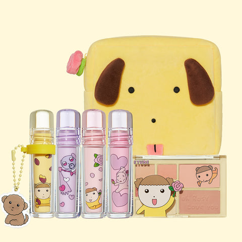 ETUDE Maru-neun Gangjwi Play Multi Eyes 7.5g + Overglowy Tint 3g 2-Piece Set