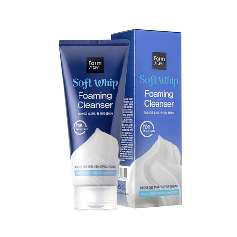 Farmstay Soft Whip Foaming Cleanser 180ml (2 Pack)