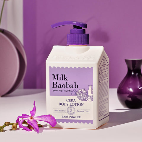 Milk Baobab Cera Shampoo + Treatment Baby Powder 1200ml