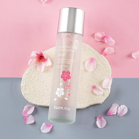 Farmstay Hyaluronic & Cherry Blossom Toner 150ml