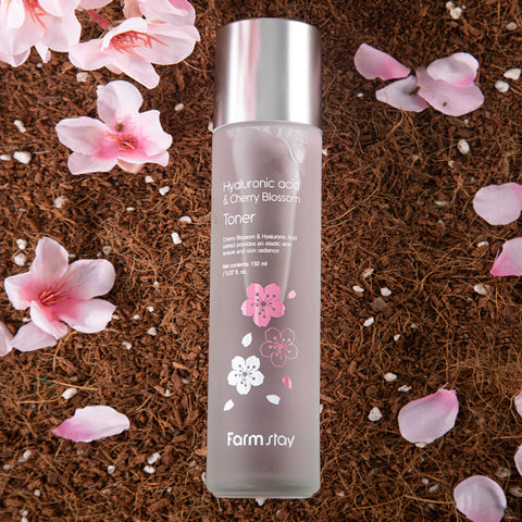 Farmstay Hyaluronic & Cherry Blossom Toner 150ml