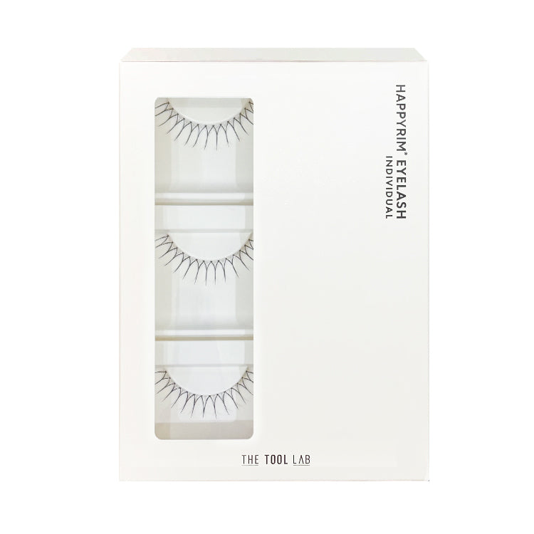 The Tool Lab Happy Rim Cluster Natural Partial False Eyelashes 1 Pack (3 Pairs)