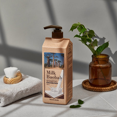 Milk Baobab Original Shampoo + Treatment + Body Wash (White Musk) - 1L x 3 Pack
