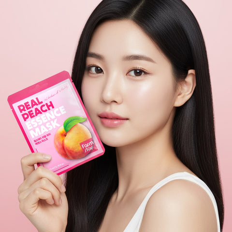 Farmstay Real Peach Essence Mask 23ml (10 sheets)