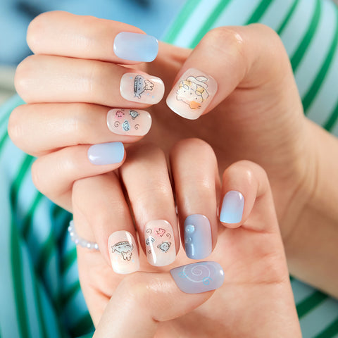Dashing Diva Magic Press Cheery (Regular Round) Nail Tips