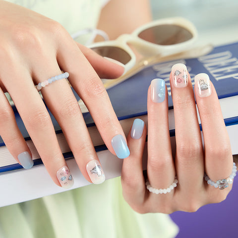 Dashing Diva Magic Press Cheery (Regular Round) Nail Tips