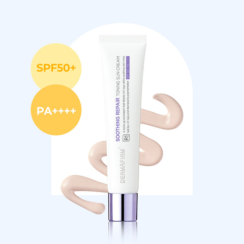 Dermafirm Soothing Repair Toning Sun Cream R4 40g (2 Pack)