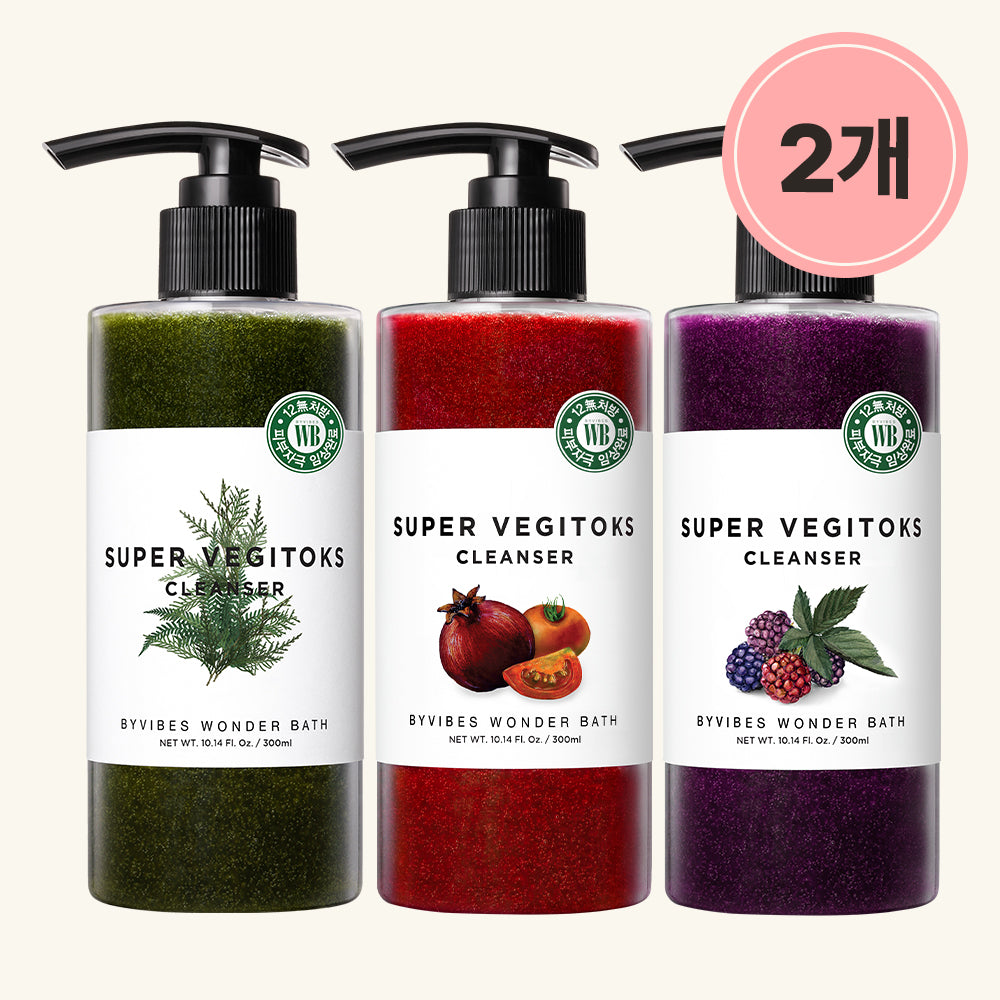 Chosungah Beauty Wonderbath Super Vegitox Cleanser 300ml (2 Pack)