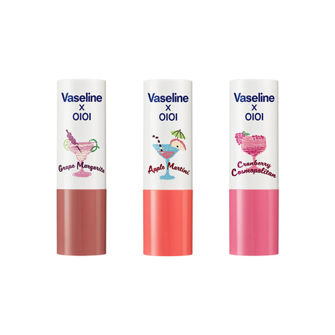 Vaseline XOIOI Collaboration Lip Therapy Color Care Lip Balm 4.2g + Lip Case Keyring