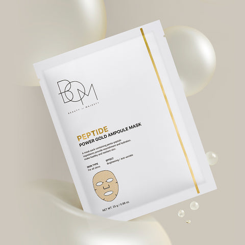 BOM Peptide Power Gold Ampoule Mask (5 Sheets)