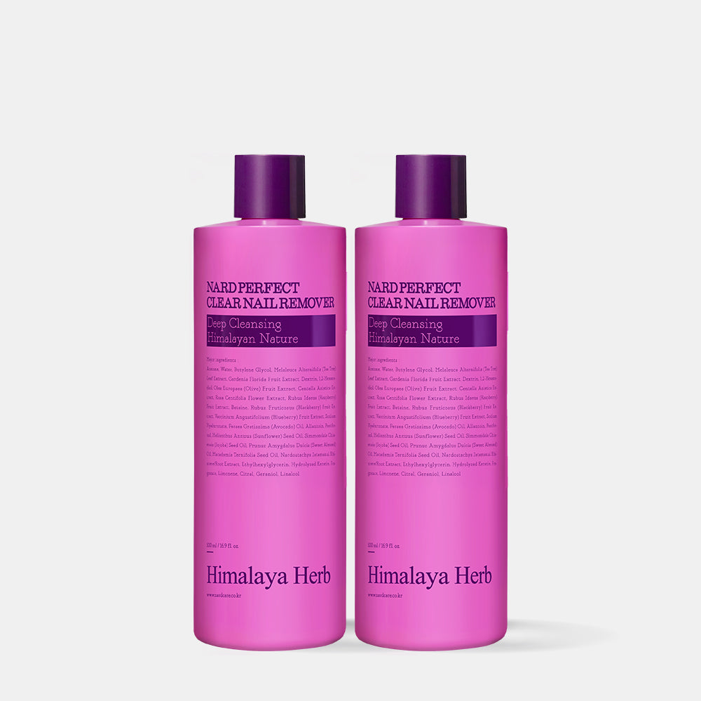 Nard Bouquet Garni Nard Perfect Clear Nail Remover 500ml (2 Pack)