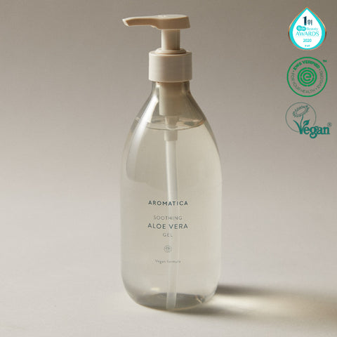 Aromatica Soothing Aloe Vera Gel 500ml (3 Pack)